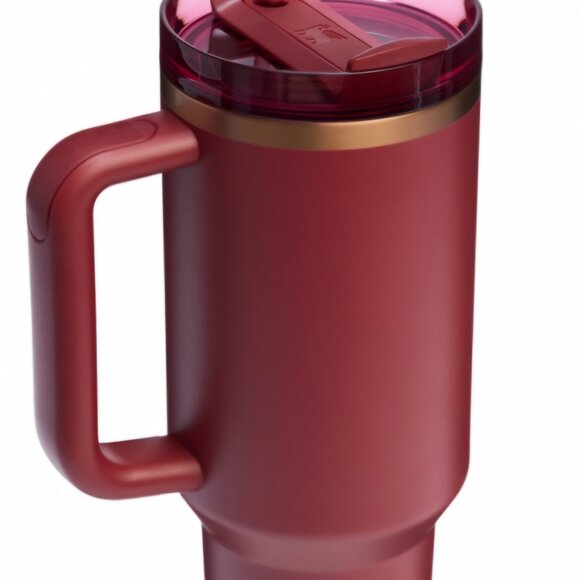 Gilded Pomegranate Stanley 40 oz H2.0 Flowstate Tumbler - Picture 3 of 4